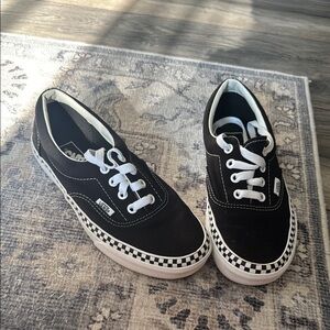 Vans Classic Black and White Checkered Shoes